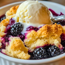 Old-Fashioned Blackberry Cobbler Recipe