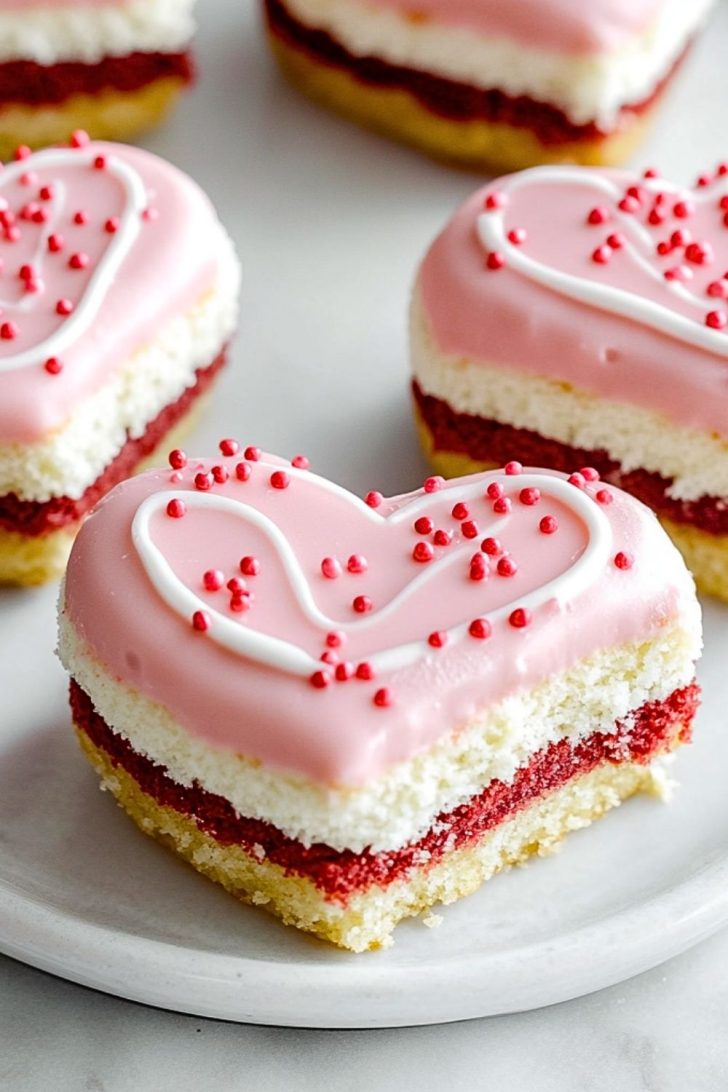 Copycat Little Debbie Valentine Cakes