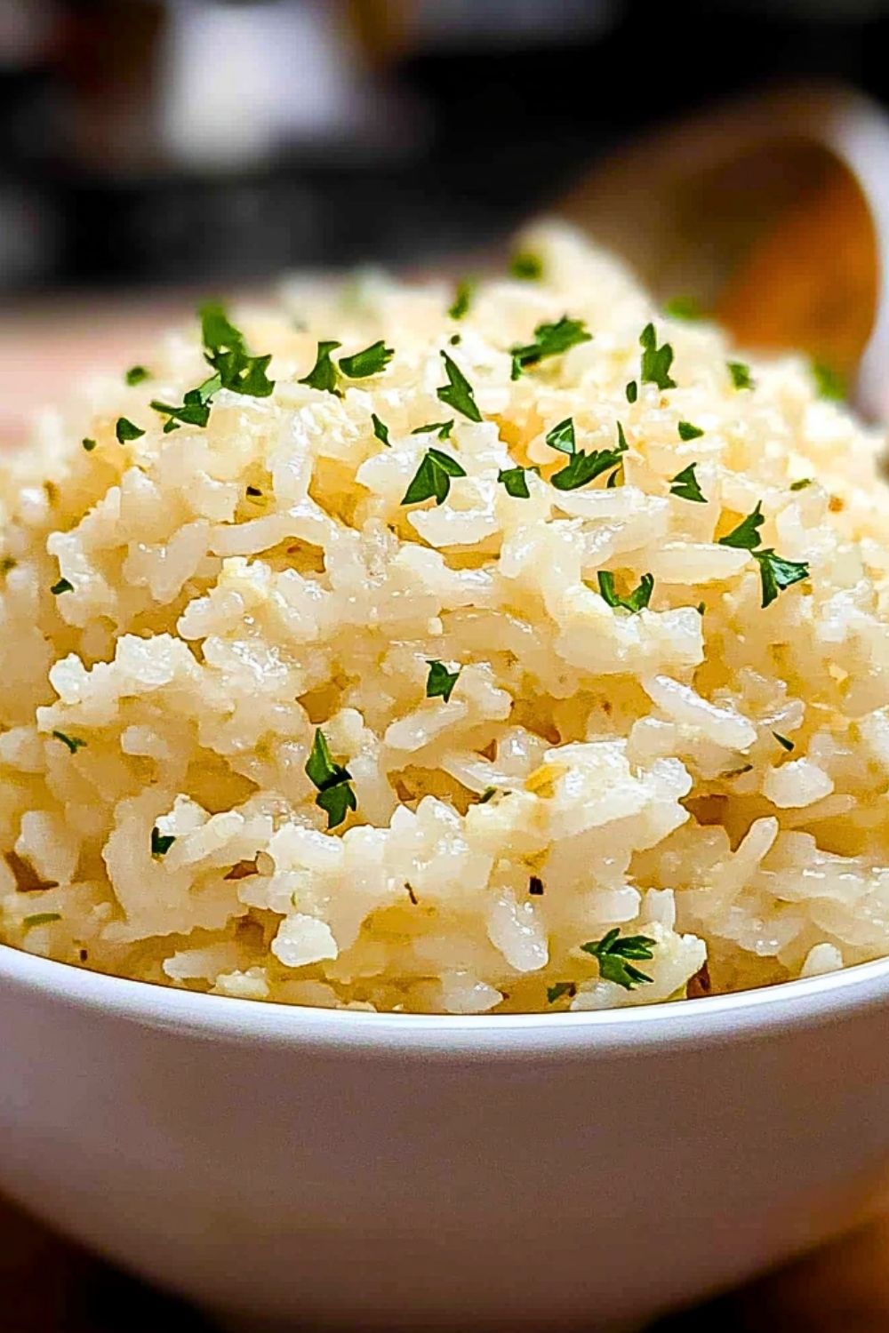 Creamy Parmesan Garlic Butter Rice