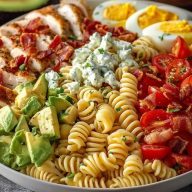 Loaded Cobb Pasta Salad
