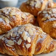 Bakery-Style Almond Croissants
