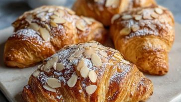 Bakery-Style Almond Croissants