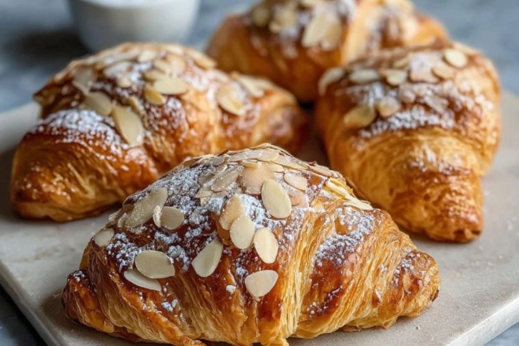 Bakery-Style Almond Croissants