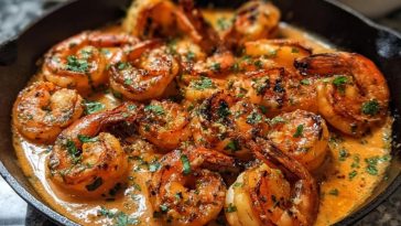 Creamy Garlic Paprika Shrimp