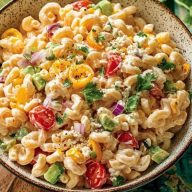Fiesta-Ready Mexican Macaroni Salad