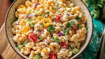 Fiesta-Ready Mexican Macaroni Salad