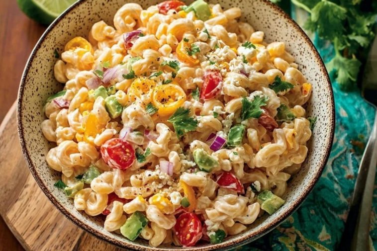 Fiesta-Ready Mexican Macaroni Salad