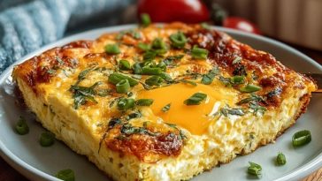 Low-Carb Cottage Cheese & Egg Casserole for Meal Prep
