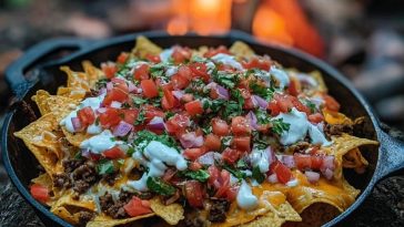 Easy Campfire Nachos
