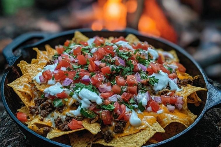 Easy Campfire Nachos