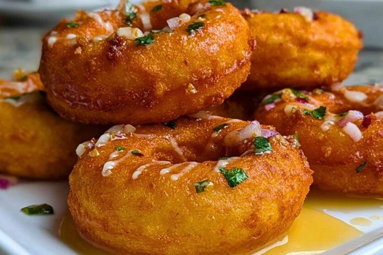 Savory Chicken Donuts