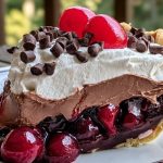 Chocolate Cherry Cream Pie