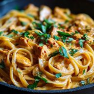 Cowboy Butter Chicken Linguine