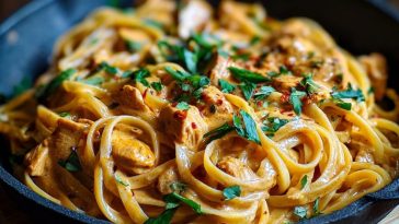 Cowboy Butter Chicken Linguine