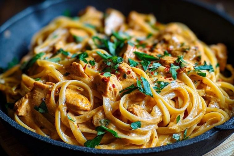 Cowboy Butter Chicken Linguine