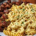Creamy Cajun Beef and Rotini Delight