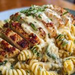 Creamy-Cajun-Chicken-Rotini-with-Garlic-Mozzarella-Sauce.