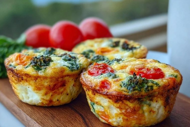 Egg White Muffins with Veggies