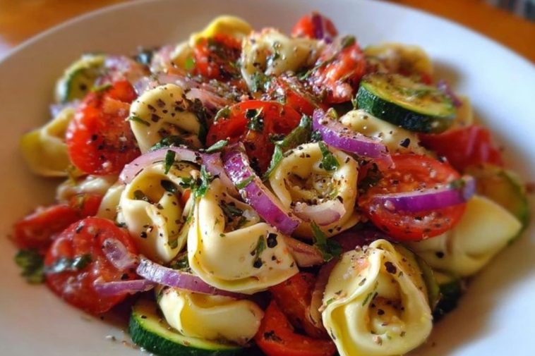 Garden Tortellini Pasta Salad