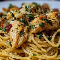 Monterey Chicken Spaghetti