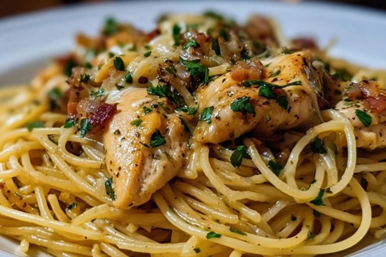 Monterey Chicken Spaghetti
