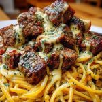 Savory Beef Linguine with Velvety Garlic Butter Sauce