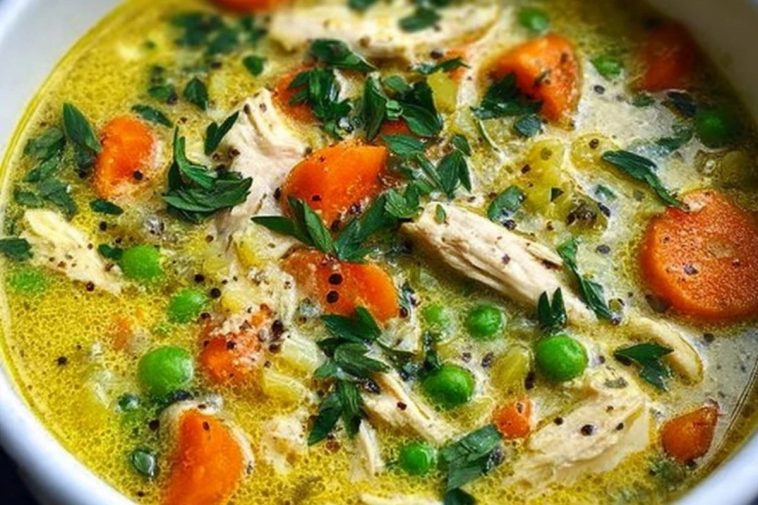 Anti-Inflammatory Creamy Chicken Soup