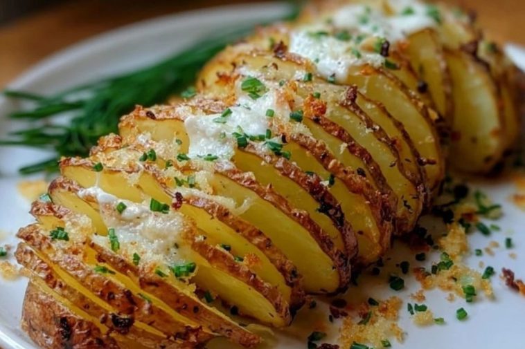 Baked Potato Slices Recipe