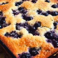 Blueberry Buttermilk Breakfast Cake