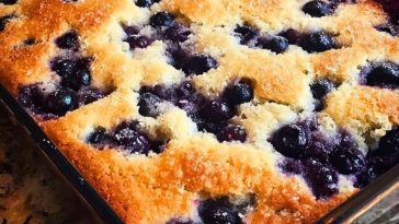 Blueberry Buttermilk Breakfast Cake