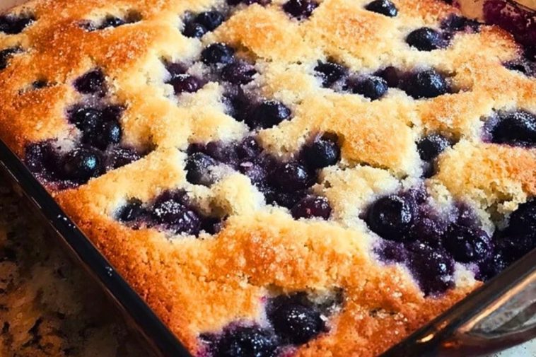 Blueberry Buttermilk Breakfast Cake