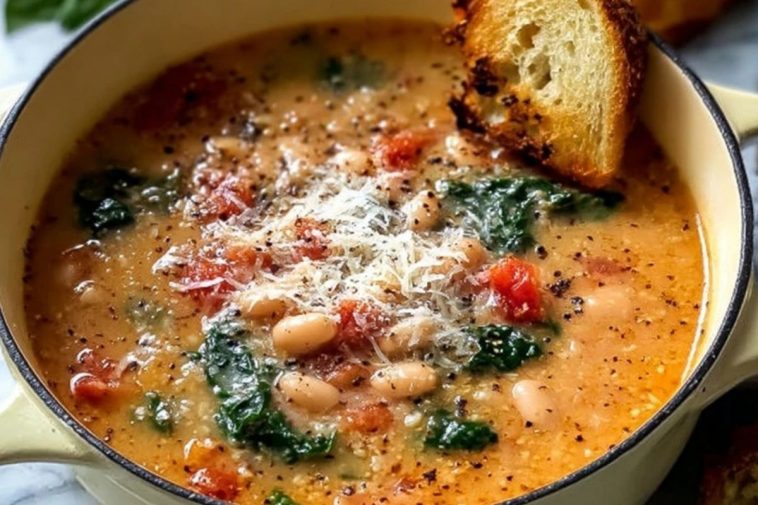 Creamy Parmesan Tuscano Soup Recipe