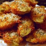 Crispy Parmesan Artichoke Hearts