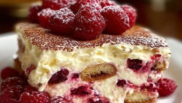Delectable Raspberry Tiramisu Delight
