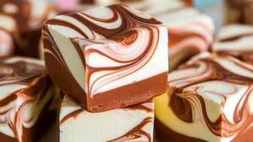 Easy Marshmallow Swirl Fudge