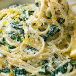 Fresh & Zesty Lemon Ricotta Spinach Pasta