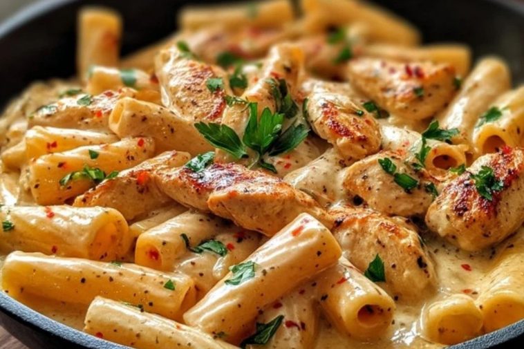 Garlic Chicken Pasta Recipe
