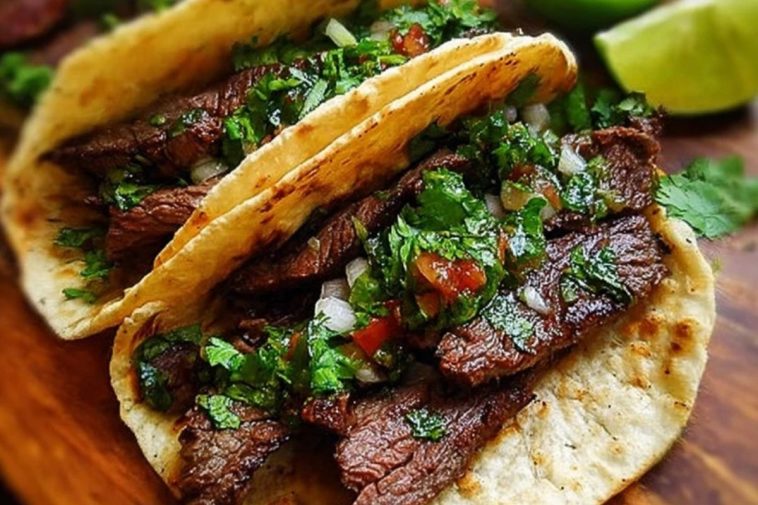 Lime & Cilantro Steak Tacos