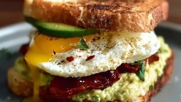 Mediterranean Breakfast Sandwich