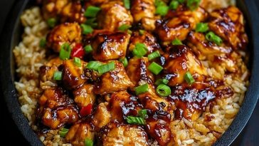 One-Pan Bold Honey BBQ Chicken Rice