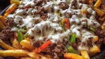 Philly Steak Cheese Fries