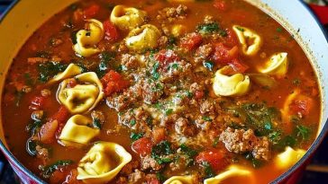 Sausage Tortellini Soup Recipe