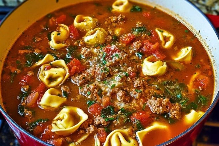 Sausage Tortellini Soup Recipe