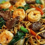 Steak & Shrimp Stir-Fry Noodles