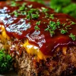 BBQ Cheddar Meatloaf