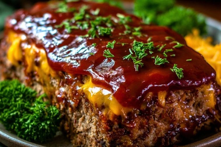 BBQ Cheddar Meatloaf