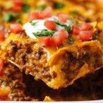 Beef Dorito Casserole