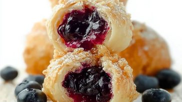 Blueberry Pie Bombs (Air Fryer)