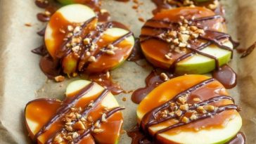 Caramel Apple Slices