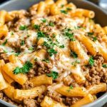 Cheeseburger Pasta